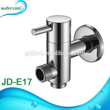 JD-E17 three way Brass body stop Angle Valve