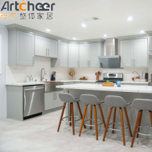 White Shaker RTA Kitchen Cabinets: Allure Wood American Design