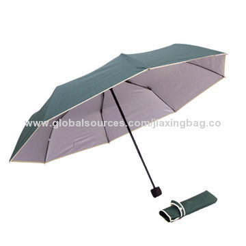 High-quality 24-inch Silver Coated Umbrella, OEM Orders Welcomed