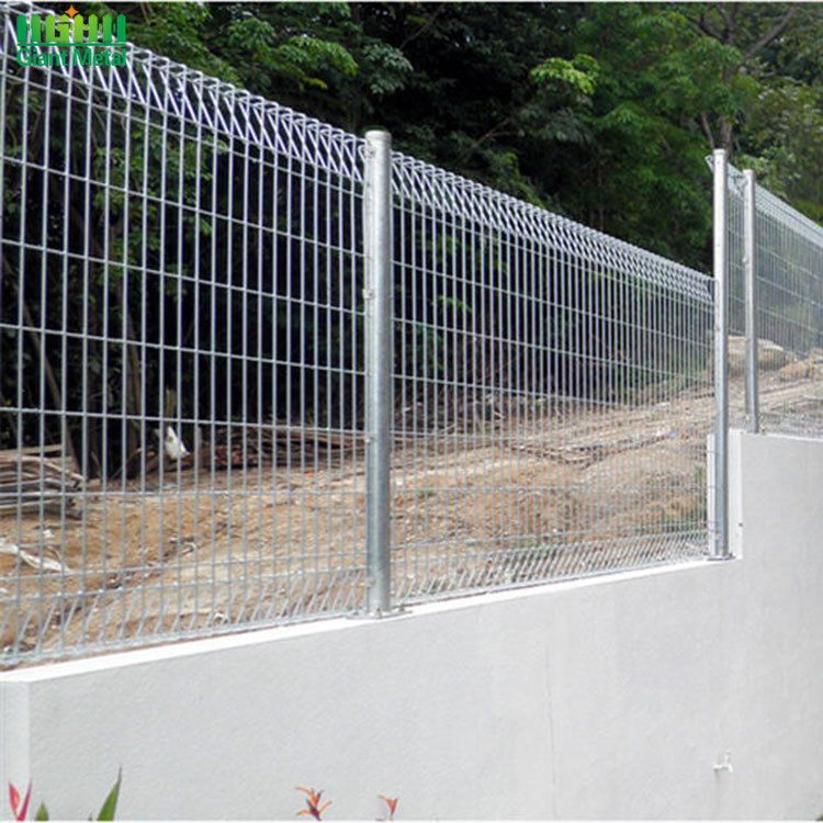 Welded Roll Top and Bottom BRC Security Fence