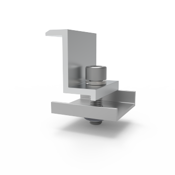 Solar End Clamp Mouting