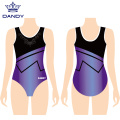 Sleeveless girls gymnastics leotards