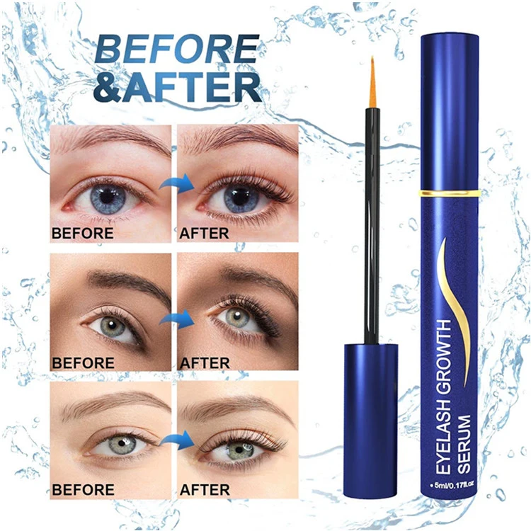 Natural Rapid Lash Boost Eyelash Growth Serum and Eyebrow Enhancer