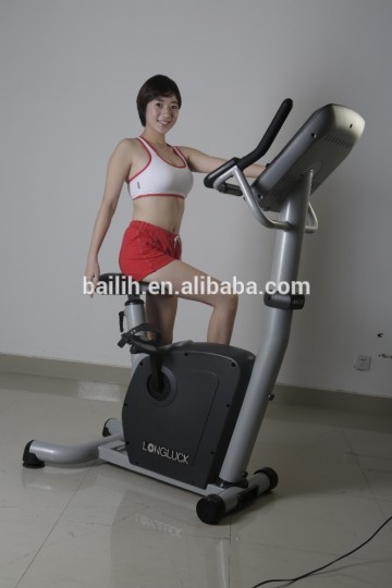 fitness club exercise bike, electric exercise bike, motorized mini exercise bike, small exercise bike