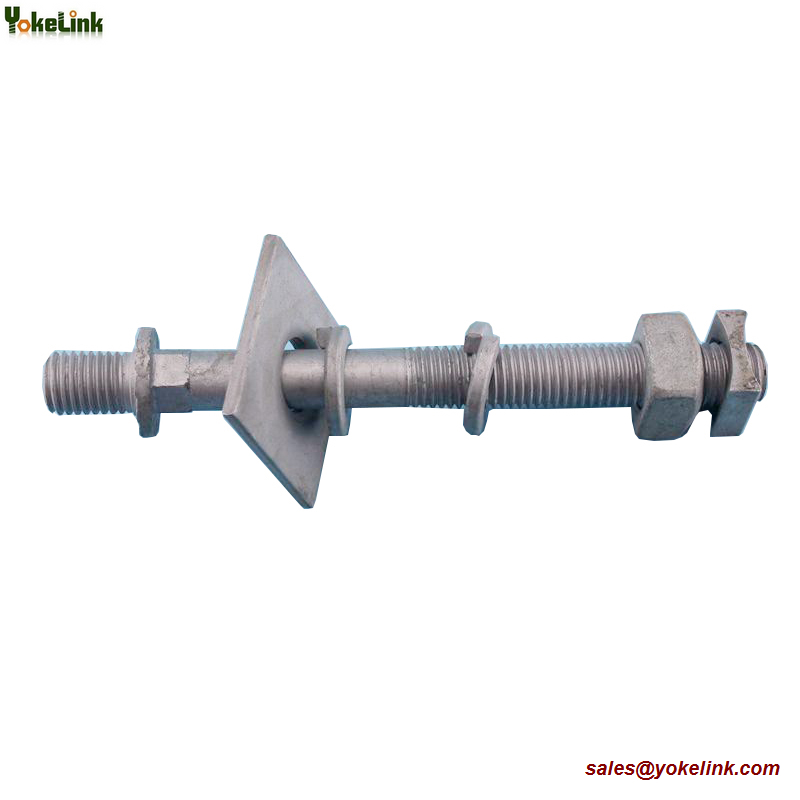 Hosszú szárú vonalú csapszeg fa keresztkarhoz