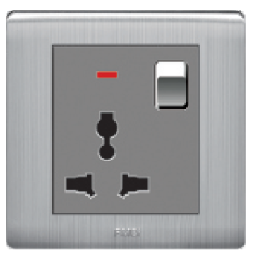 electrical multifunction socket with switch