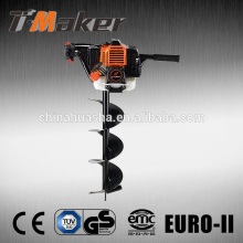 gas drill 52 cc gasoline earth auger,hand earth auger earth drill gasoline drill ice auger