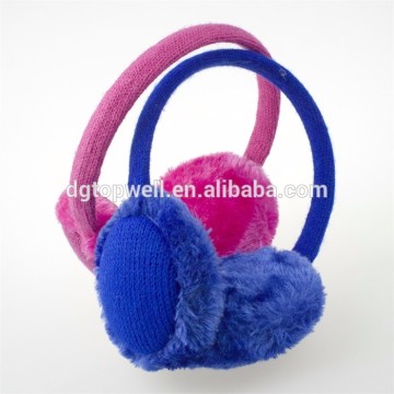 customized oem printed earmuff fluffy headphones for children