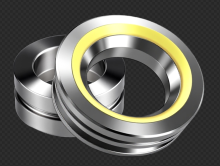 Hard seal valve seat