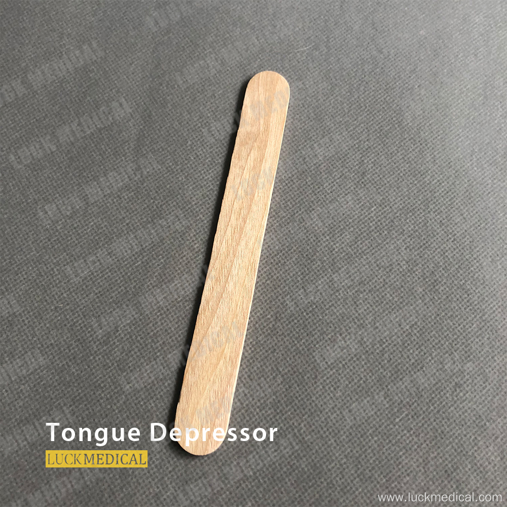 Disposable Wooden Tongue Depressor Eco-Freiendly