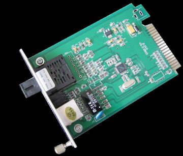 10/100M SC media converter card