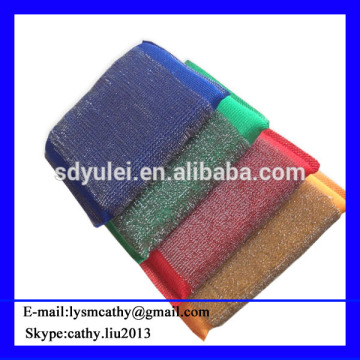 pot and pan scouring pad for kitchen cleaning