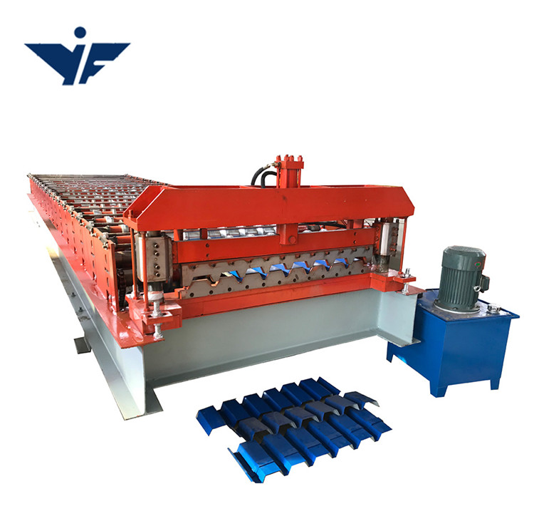 Double layer roll forming machine glazed roofing tile making machinery