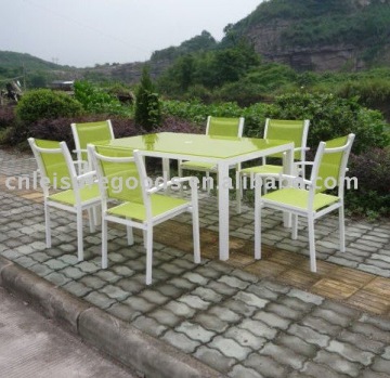 Aluminium patio furniture