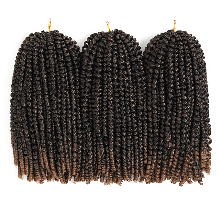 Long spring twist wholesale Beyond beauty spring braids ombre curly pre twisted colored fluffed Spring Twist Hair