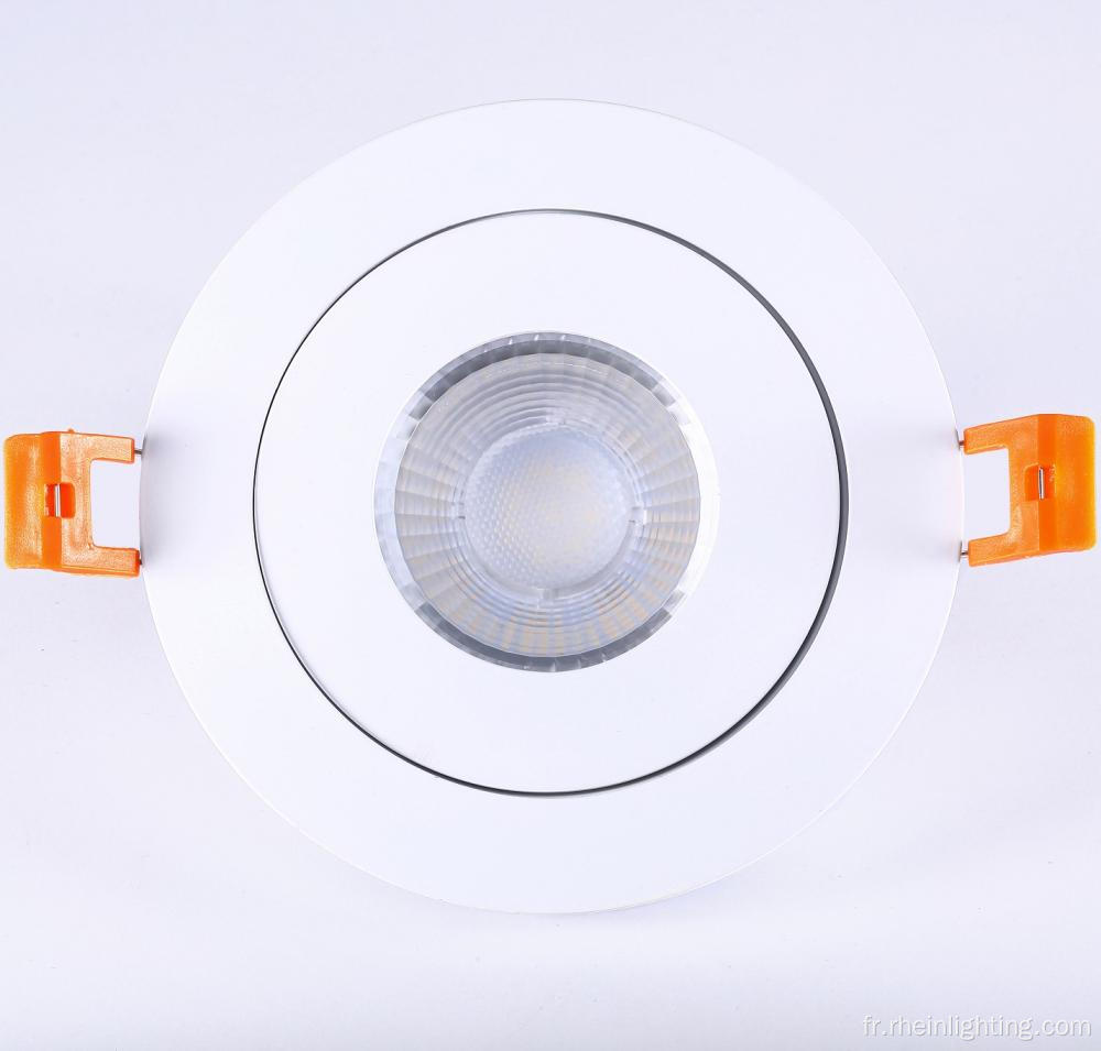 Downlight encastré à LED réglable de 4 pouces 9W