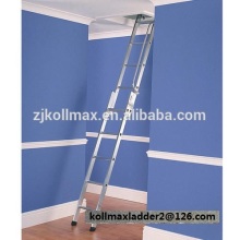 Aluminium Sliding Loft Ladder 2 Sections Attic Extending Steps Access 2.6 metres
