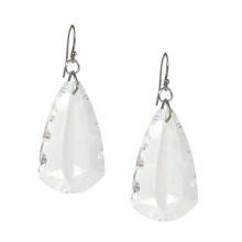 Fashion Earring White Diamond Drop Earrings