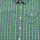 High Quality Boys Mint Check Shirts with Print