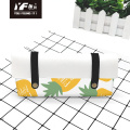 Custom hot sale fruit PU pencil case