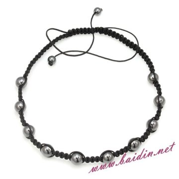 hematite children shamballa necklace hematite