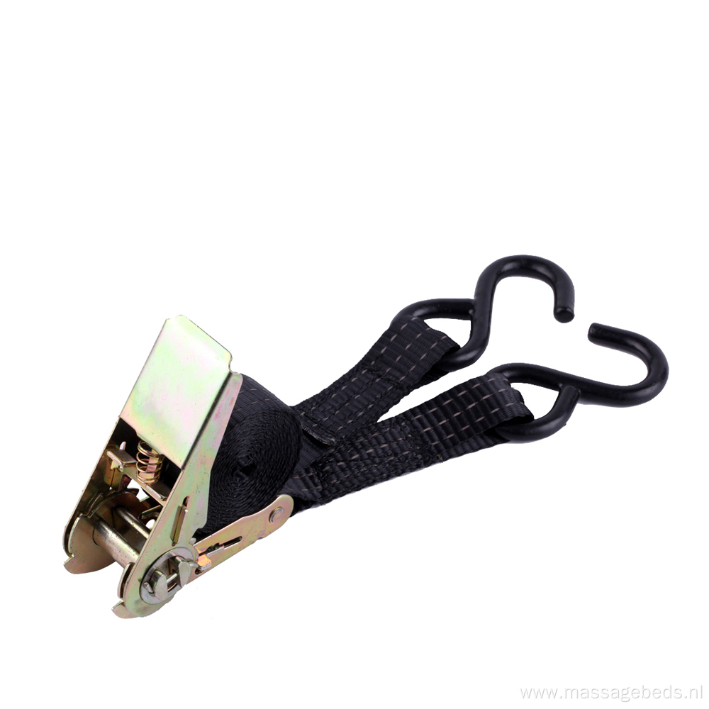 1 Inch Ratchet Tie Down Strap with Car Lashing Hook