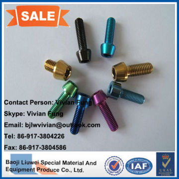 color titanium bolt for supply