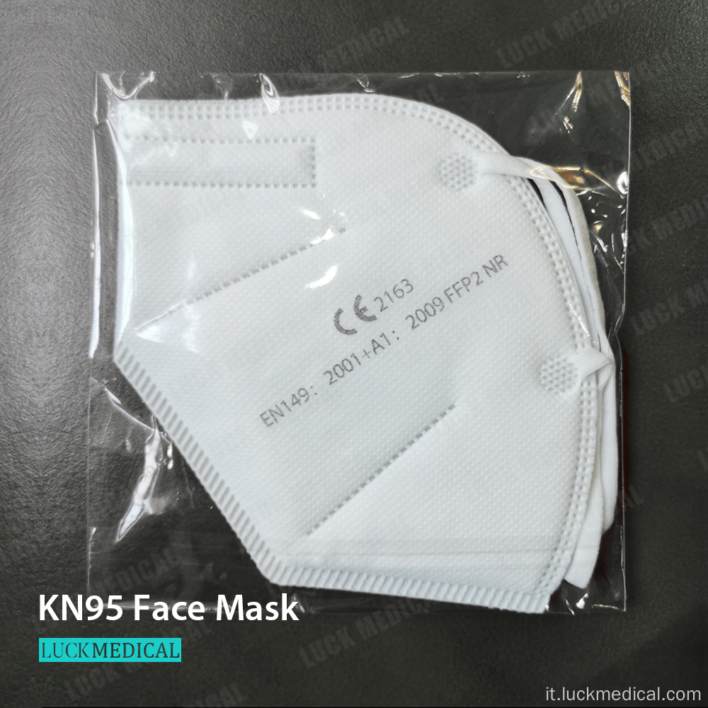 Maschera respiratore con particolato usa e getta KN95