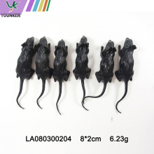 Halloween scare toy black mouse