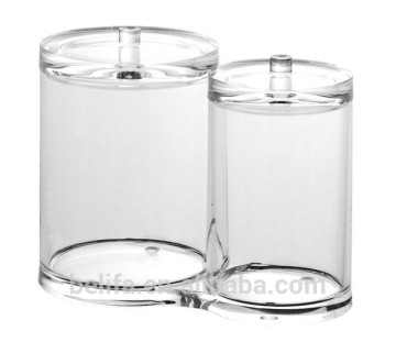 Belifa Acrylic Cotton Swab Holder