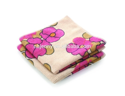 Super quality microfiber printed cleaning cloth