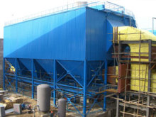 Dedusting equipment for drying machine