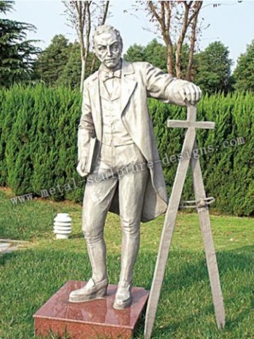 Garden Famous figure sculpture
