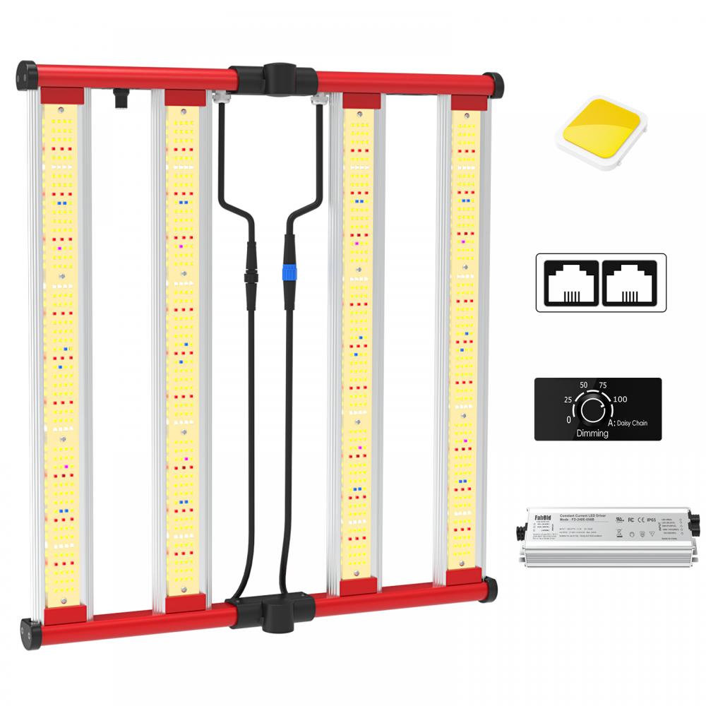 Aglex Rendah Harga IP67 Kalis Air 240W 320W 400W 3x3 4x4 Daisy Chain Vertical Farming Spectrum Full LED Plant tumbuh Cahaya