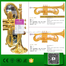 High-quality brass/Cupronickel/Monel valve/Imitation gold finish/Jindie Series Trumpets