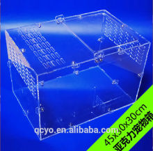 acrylic egg pet beds with removable cushion QCY-ABD-42