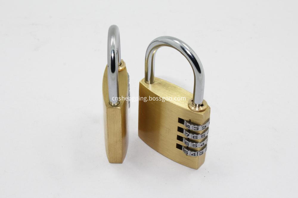 50MM Solid Brass Combination Lock