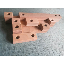 Clip per filo in legno laminato per trasformatori