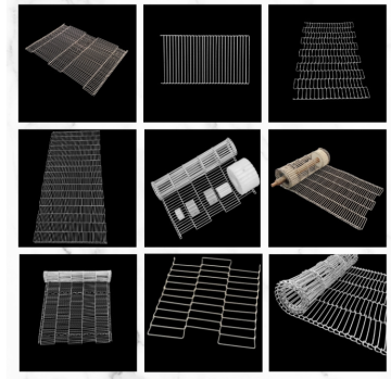 Chocolate enrober wire belt