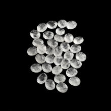 Egg shaped Gemstones Crystal Clear Quartz Wholesale