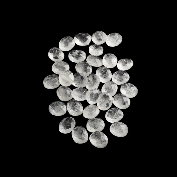 Egg shaped Gemstones Crystal Clear Quartz Wholesale