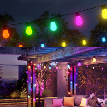 RGB String Bulb Pixel Light 5050 Diffused LED Bulb String Light Wholesale