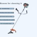 52cc grass gasoline trimmer 2 stroke brush cutters