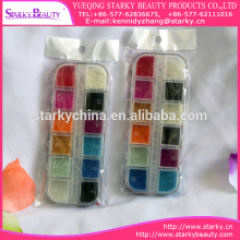 factory direct mini caviar beads with neon colors for nail art