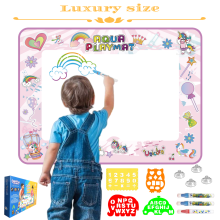 Custom Made Kids Aqua Doodle Mat - Magic Water Canvas Drawing Pad