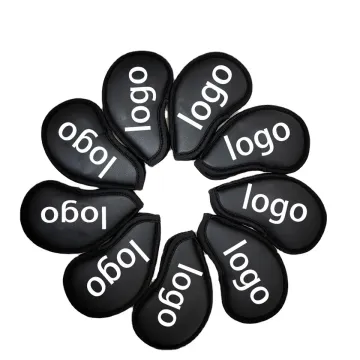 Custom Golf Iron Covers Set: Protect Your Irons with 10pcs Club Head Covers