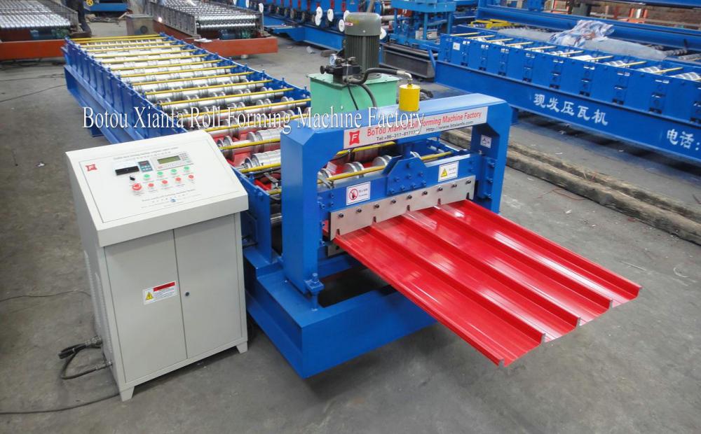 Processing Roof Tile Self Locking Forming Machine