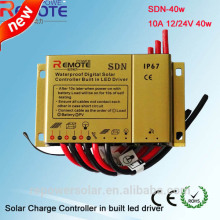 dimmable solar charge controller 40w solar panel charge controller