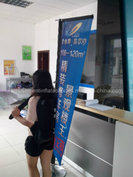 Outdoor Walking Advertising Backpack Flag (AIF0020)