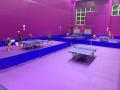 Dicker Sportboden für Indoor-Tischtennis